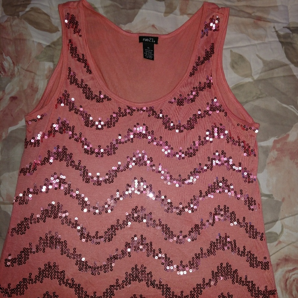 Rue 21 sequin tank